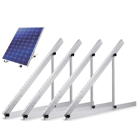 2 Paar Solarpanel Halterung 45 Zoll Universal Solarmodul Halterung