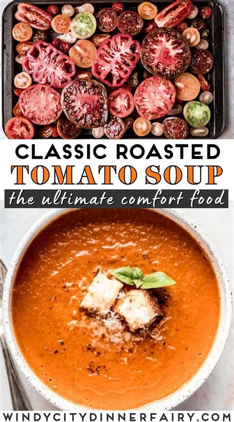 Best 11 Homemade Roasted Tomato Basil Soup Artofit