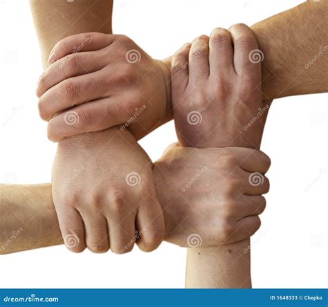 Mains De Solidarité Image Stock Image Du Jonction Joignez 1648333