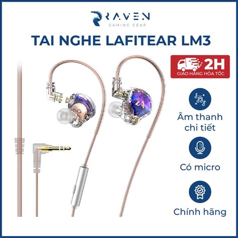 Tai Nghe Có Dây Lafitear Lmp Nghe Nhạc Thể Thao Chơi Game Tai Nghe