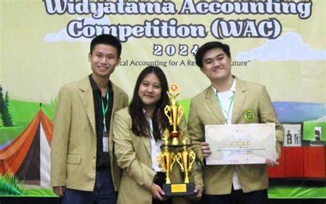 Tim Mahasiswa Akuntansi UNPAR Raih Best Elevator Pitch Competition