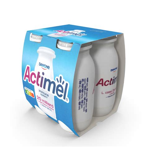 Actimel 4 Pack Classic PNG Images & PSDs for Download | PixelSquid ...