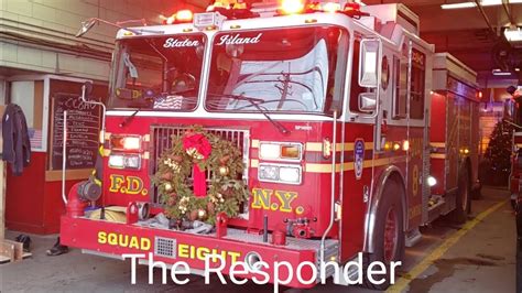 FDNY EXCLUSIVE 1ST CATCH OF BRAND NEW SQUAD 8 RESPONDING YouTube