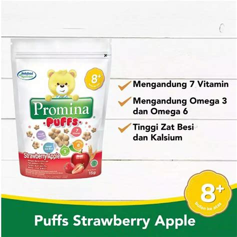 Promina Baby Snack Puff 15 Gram Makanan Minuman Snek Di Carousell