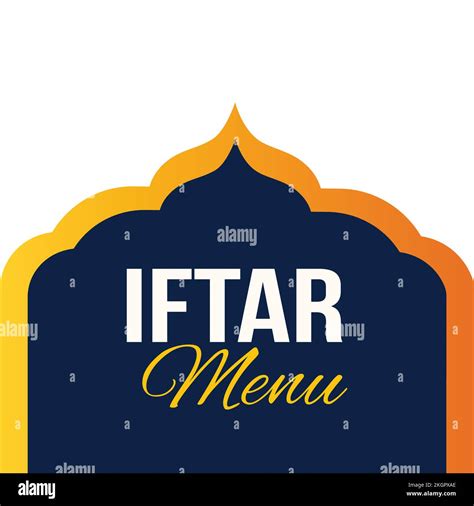 Iftar menu Special event For Ramadan, Iftar menu gold and blue design ...