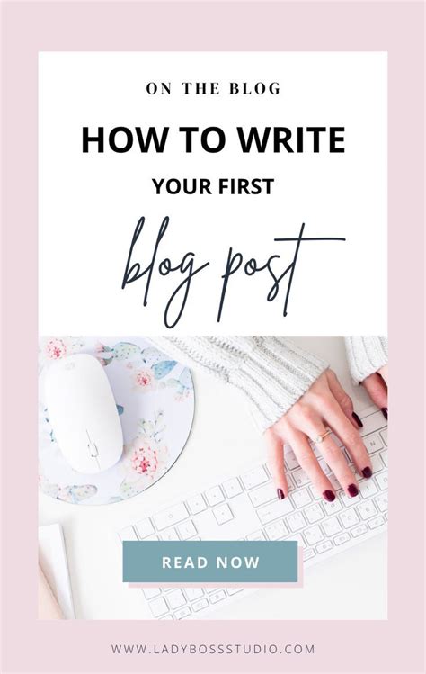 How To Write Your First Blog Post Artofit