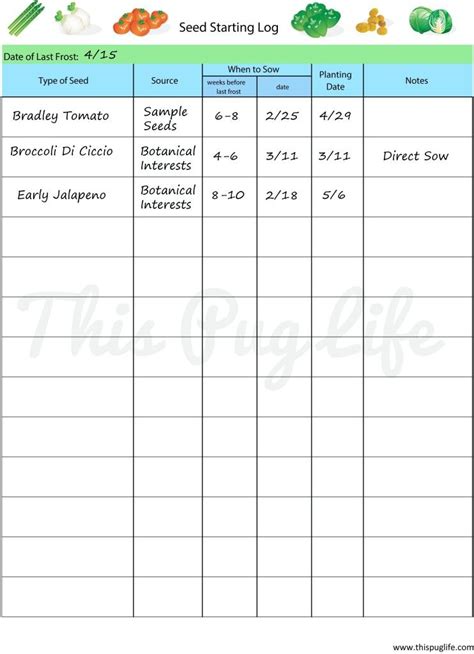 Garden Journal Printables Updated Gardening Journal Printables