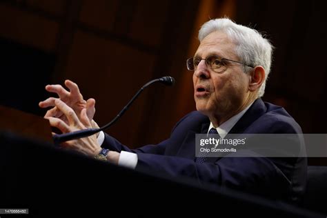 U S Attorney General Merrick Garland Testifies Before The Senate