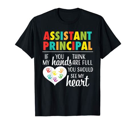 Assistant Principal Appreciation Cute T Tshirt For Teevimy