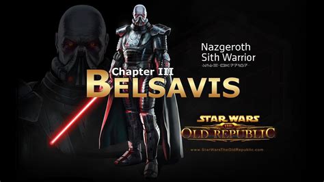 Swtor Sith Warrior Story Part 15 Chapter 3 Belsavis Youtube