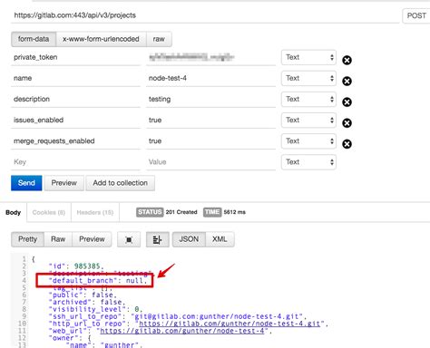Creating Master Branch Via Gitlab Api How To Use Gitlab Gitlab Forum