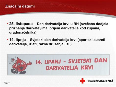 Ppt Uloga Hrvatskog Crvenog Kri A U Dobrovoljnom Davanju Krvi