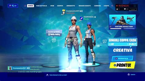 LIVE FORTNITE ITA CERCO MOD 3000PT CERCO TEAM COMPETITIVO YouTube