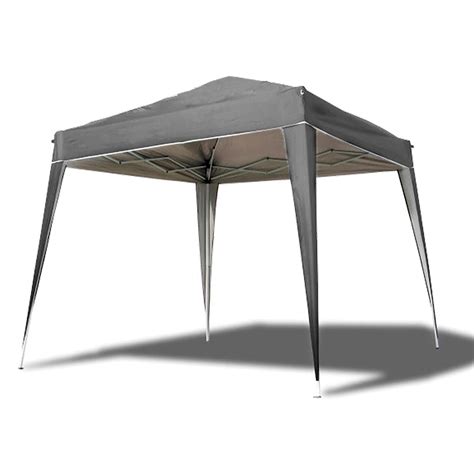 Gazebo Da Giardino Antracite Tenda Pieghevole Terrazza X X M