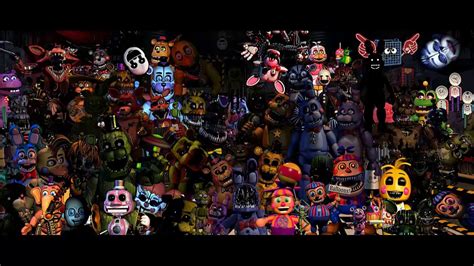 Fnaf Todos Los Animatronicos En Un Solo Lugar Parte 3 Youtube