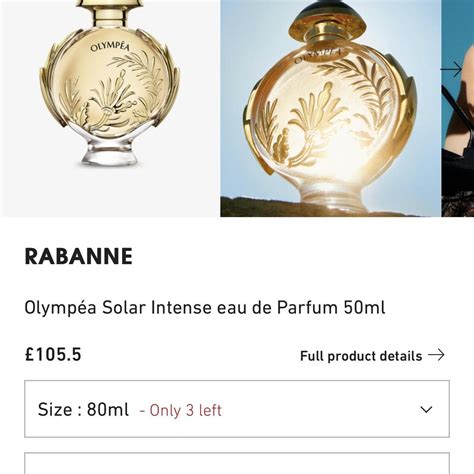 Olympea by Paco Rabanne 80ml - Depop