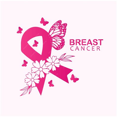 Premium Vector Realistic Breast Cancer Awareness Month Illustration