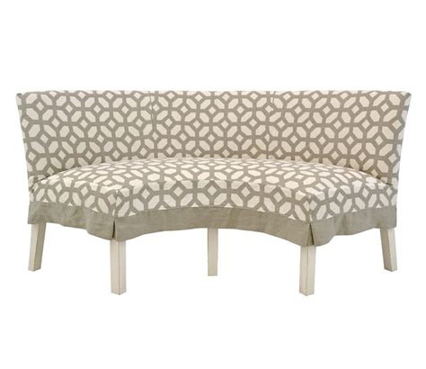 The Half Circle Dining Bench Custom Made By Quatrine Furniture