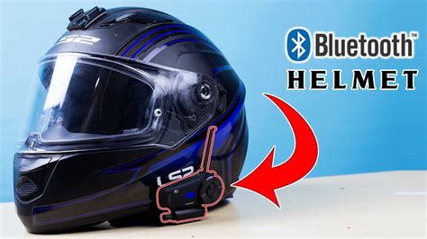 How To Turn Any Helmet Into Bluetooth Helmet Headset Intercom Youtube