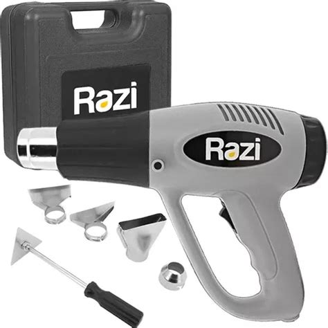 Soprador Térmico 2000 1500w 300 À 550c Razi kit Acessórios