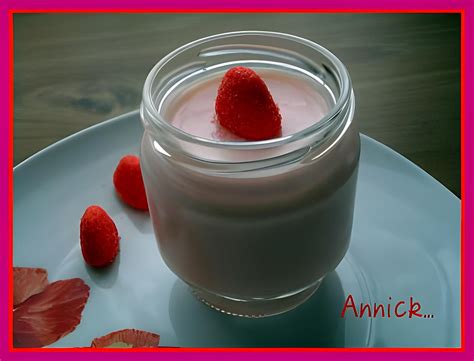 Recette de Yaourt à la fraise Tagada