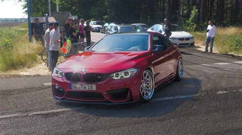 INSANE BMW S LEAVING Bimmerfest 2023 CRAZY BURNOUTS M4CSL 919HP M4