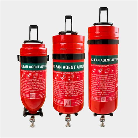 Automatic Fire Extinguishers Clean Agentwall Mounted Ceasefire India