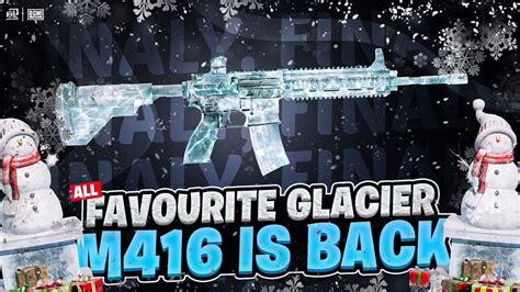 Finally Glacier M416 Is Back In BGMI Glacier AKM Crate Opening