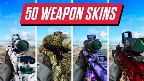 Great Battlefield Weapon Skins In Game Youtube