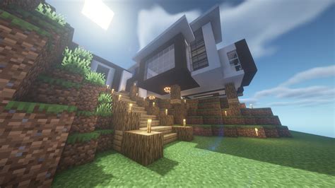 ModernHouse + Schematic Minecraft Map