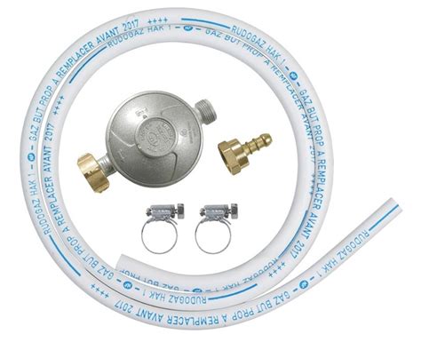 Ensemble Tuyau Gaz Cm Avec Detendeur Pour Gaz Butane Heliotrade