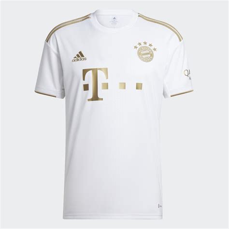 Men S Clothing FC BAYERN 21 22 HOME JERSEY White Adidas Egypt