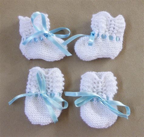 4 ply baby booties knitting patterns free - CiaronKeation