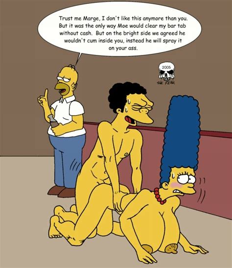 Rule 34 2005 Cuckold Cuckolding Female Homer Simpson Human Male Marge