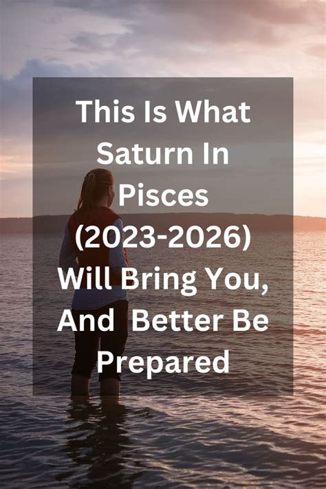 This Is What Saturn In Pisces Will Bring You And Better Be