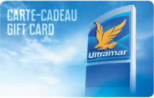 Ultramar Standard Gift Card Physical Delivery Coincards Canada