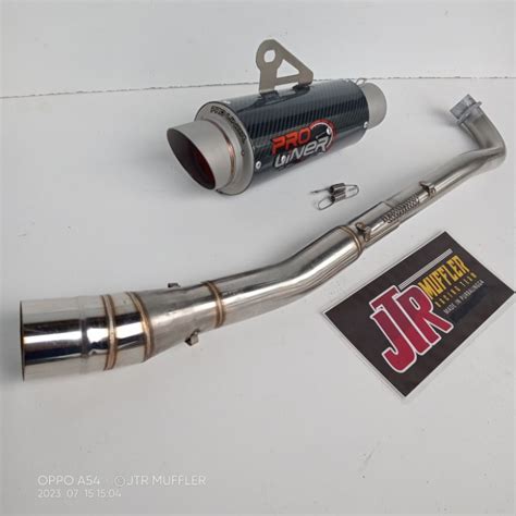 Jual Knalpot Racing Proliner Carbon Supra X Jupiter Z Vega Jupiter