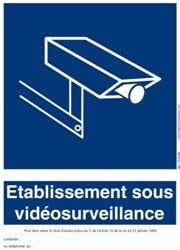 Signaux d information vidéosurveillance vitro Amazon fr Commerce