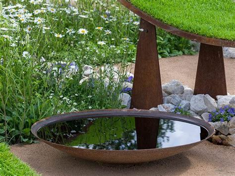 Corten Steel Water Bowl · 60cm 80cm 120cm · Buy Metal Online