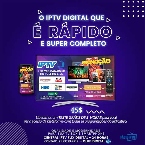 Assista Tv Iptv Todos Os Canais Liberados Aplicativo De Qualidade