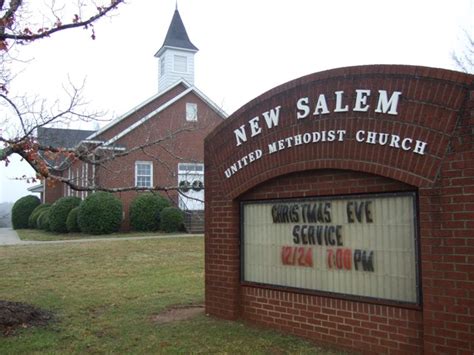 New Salem United Methodist Church Cemetery In Randleman North Carolina