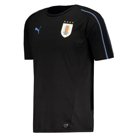 Camisa Puma Uruguai Treino Preta Futfanatics