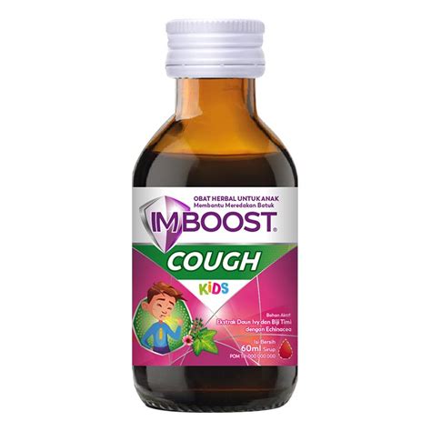 Im Boost Imboost Cough Kids Syrup 60ml Watsons Indonesia