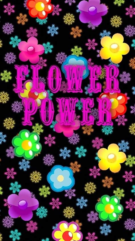 Flower Power Colorful Flowers Hippie Hd Phone Wallpaper Peakpx