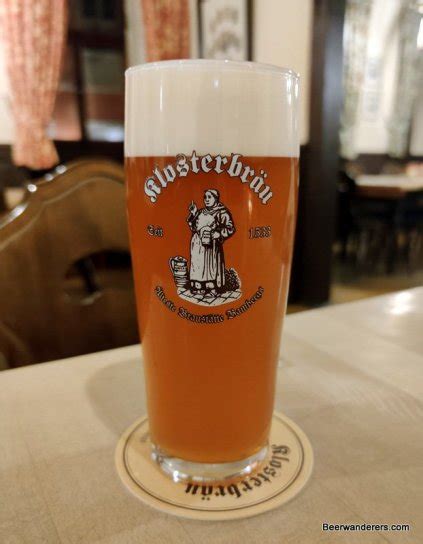 Klosterbräu Kellerbier Beerwanderers