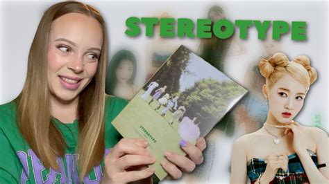 Kpop Album Unboxing Stayc Stereotype Youtube