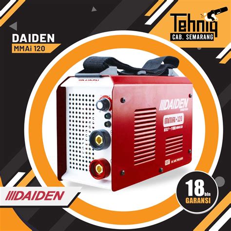 Jual Mesin Las Listrik Trafo Las 900 Watt DAIDEN MMAi 120 Inverter