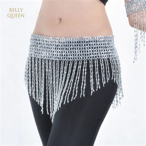 Buy New Style Handmade Beaded Hip Scarf Belly Dance