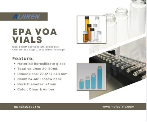 Number Of Samples Optimizing Storage Solutions With VOA Vials Aijiren