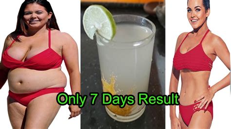 Quick Weight Loss Drink Good Result In 7 Days Youtube